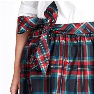 ❤️Vineyard Vines Jolly Plaid Taffeta Party Skirt Sz 2 NWOT